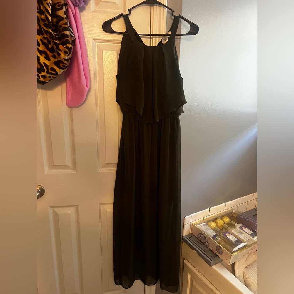 Sweet Storm Olive Green Dress